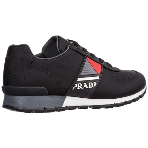 black prada runners mens|Prada sneakers men's.